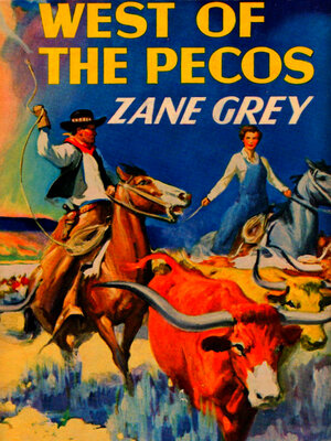 cover image of West of the Pecos